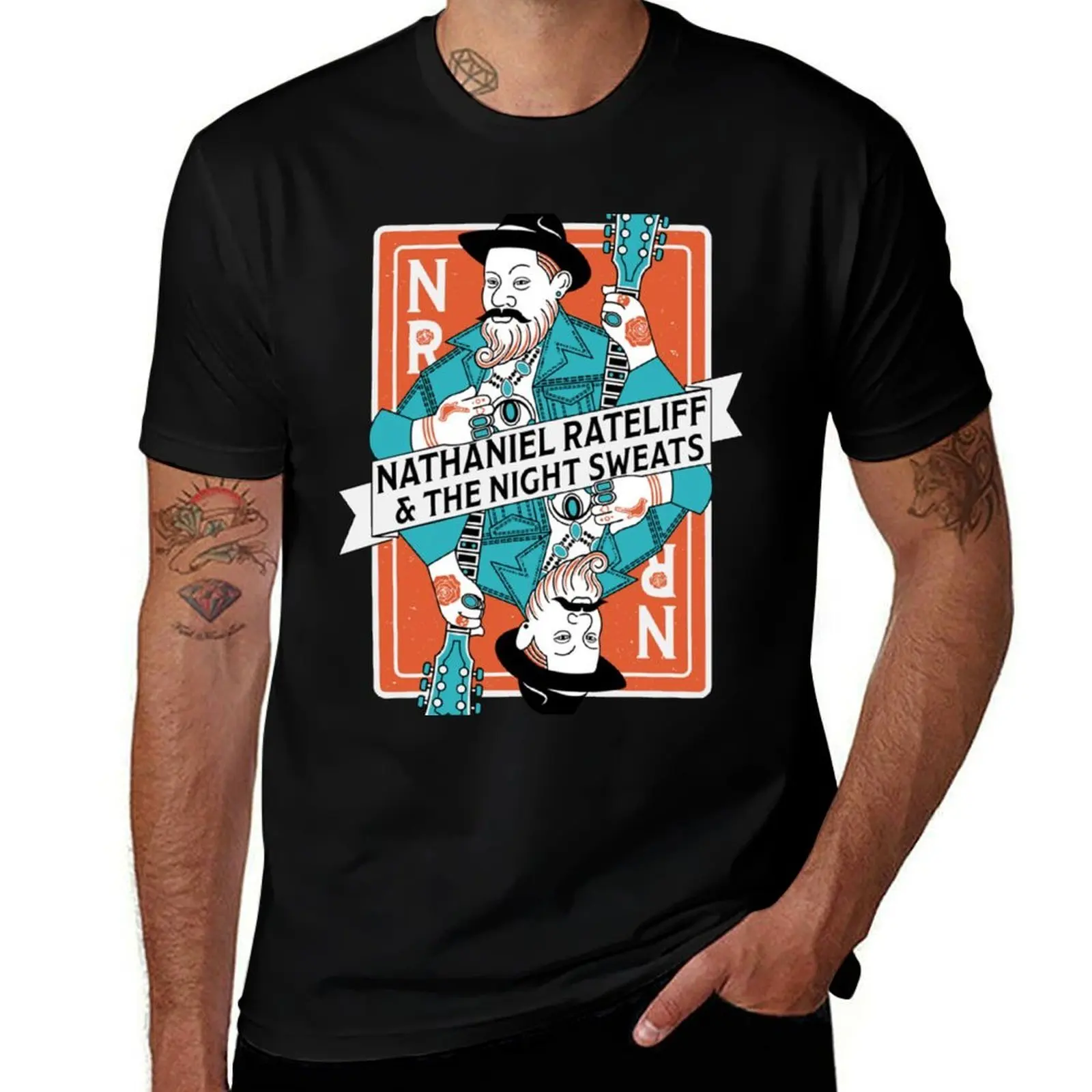 

Nathaniel Rateliff T-Shirt man t shirt summer man tshirt T-Shirt