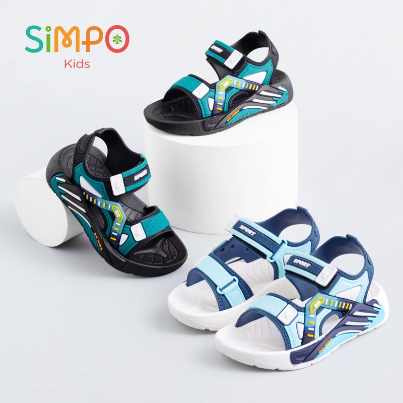Summer Kids' Sport Sandals Primary School Boys And Girls Soft Bottom Breathable Lightweight Casual Beach Shoes