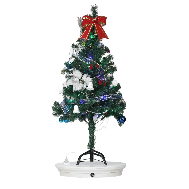 Christmas tree turntable electric 360 rotating display turntable stand safe load capacity 100kg display rotating base turntable