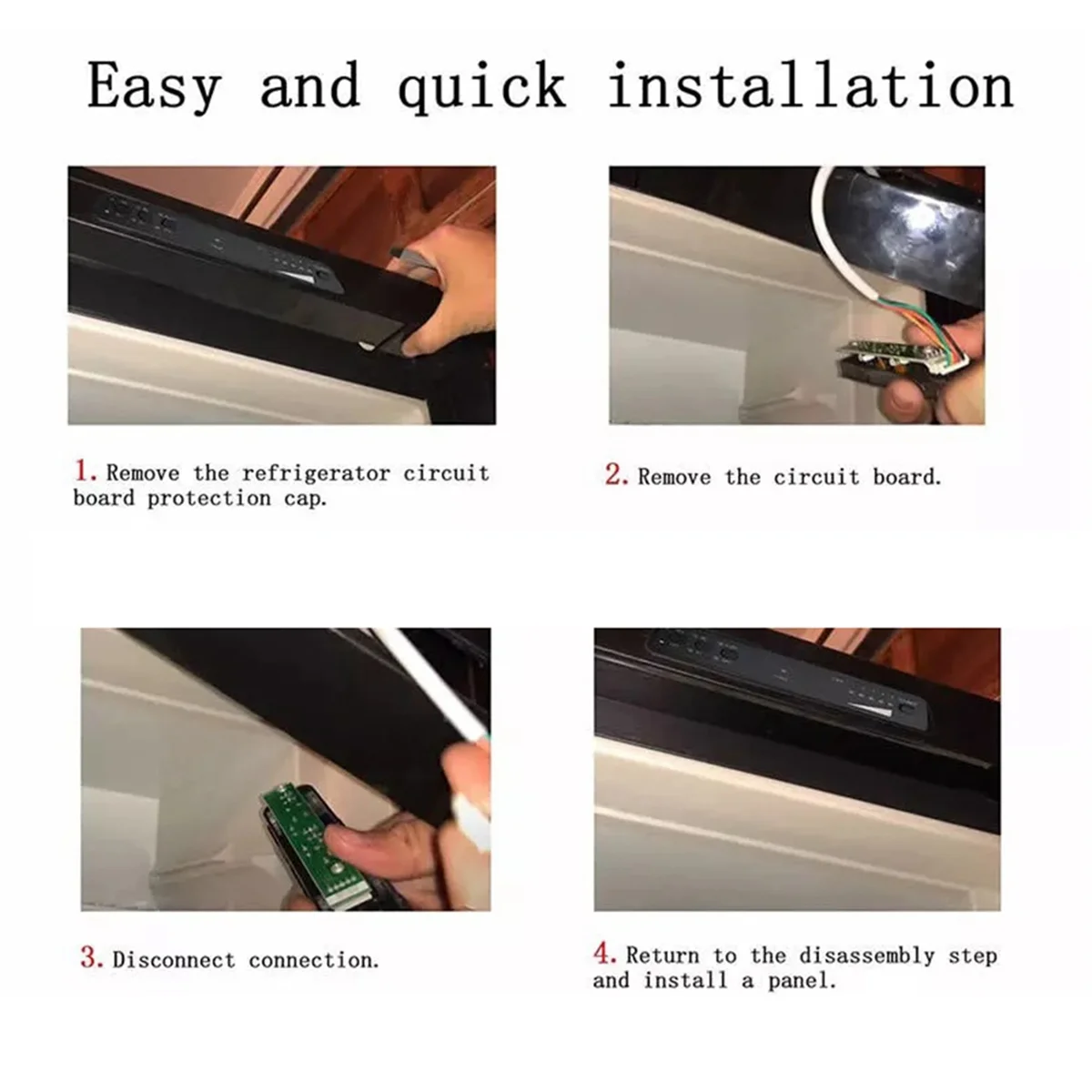 FZFZ 3316995900 RM2354 RM2454 RM2554 DM2663용 3방향 냉장고 제어판