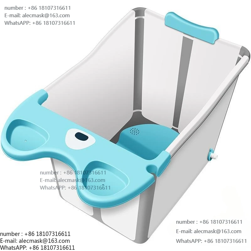 

Baby folding tub insulation baby swimming heightened bath bath tub children's tub enlarged