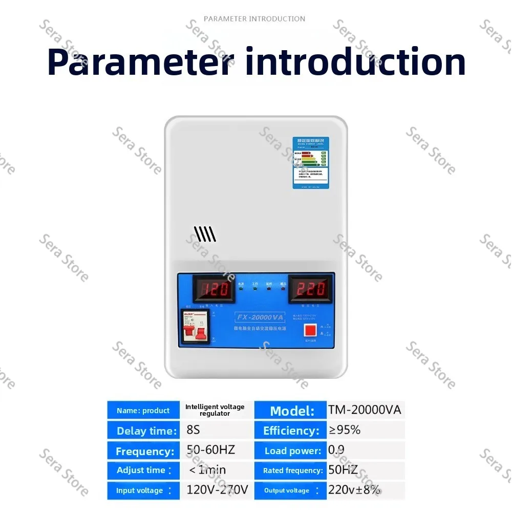 Voltage Regulator 220v Household Automatic 30000w High Power Single Phase Ultra Low Voltage