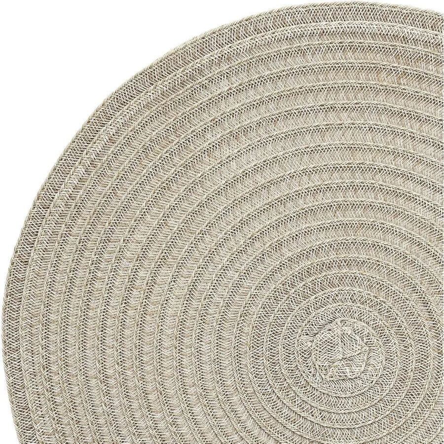 120 قطعة من المفارش المركزية المستديرة باللون البني الداكن لغرفة الطعام وغرفة المعيشة وطاولات المطبخ المقاومة للحرارة #2