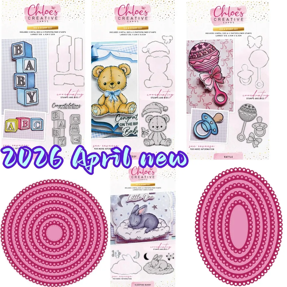 letterRabbit Sleeps Stamps 2026 NEWCutting Dies Scrapbook Diary Decoration Stencil Embossing Template DIY Greeting Card Handmade