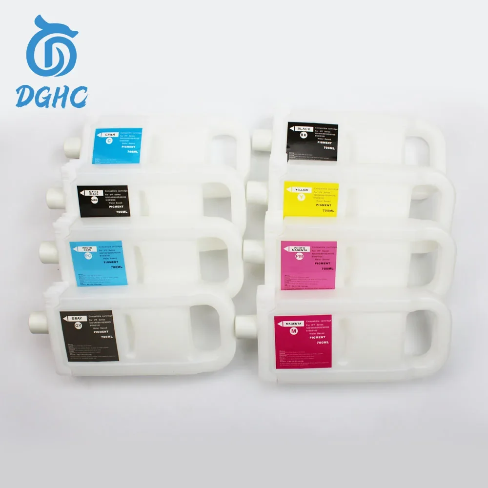 

700ml/pc 8Color For Canon PFI-701 Refill Ink Cartridge Without Chip For Canon iPF8000s iPF8010s iPF9010s iPF9000S Printer