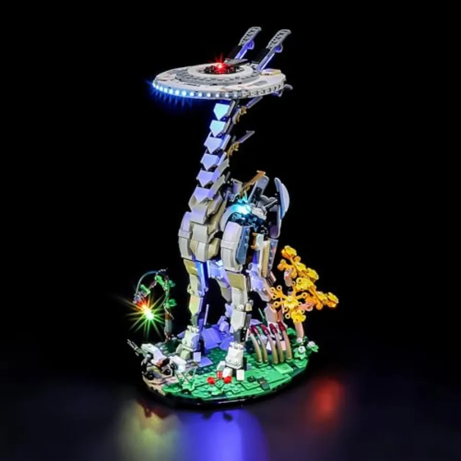 

Led Lighting Kit Compatible with -76989 Horizon Forbidden West:Tallneck - Building Blocks Model- Not Include The Set