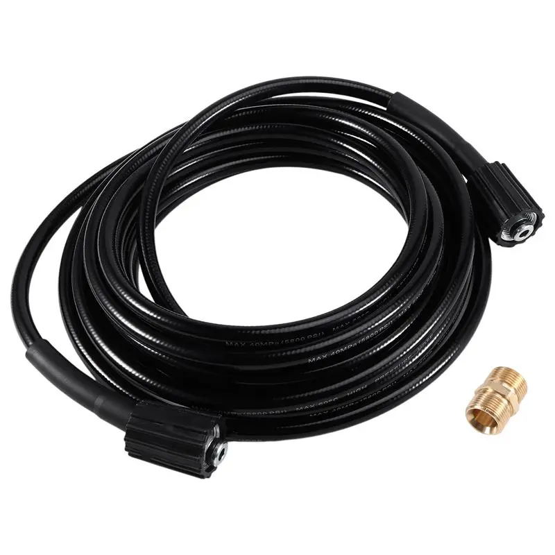 

BAAU Pressure Washer Hose Quick Connector Hose And Extension Coupler For Swimming Pools Siding Washing Cars Floors