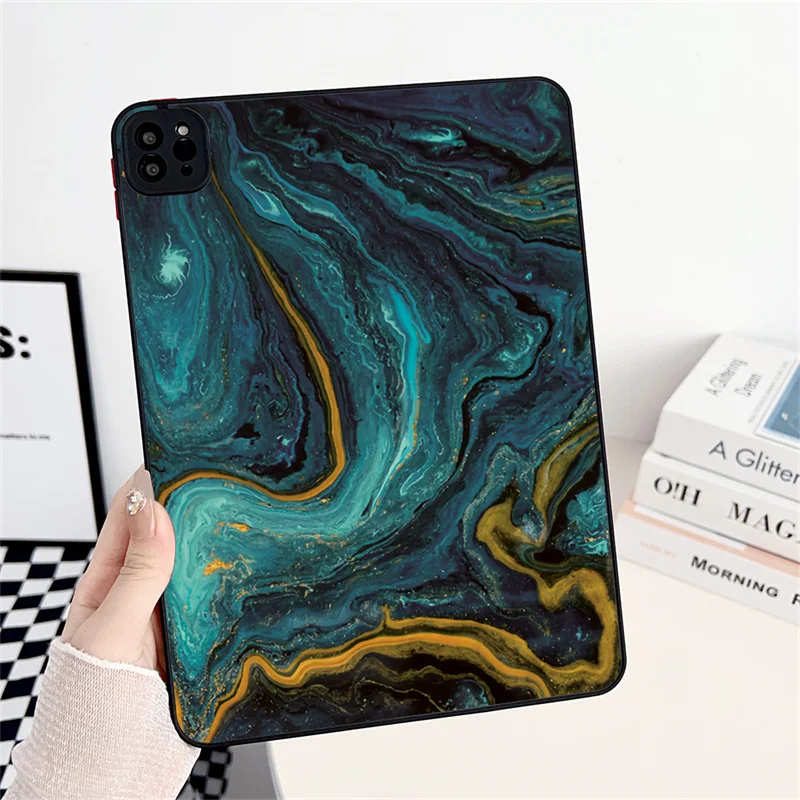 Fashion Marble Cover for IPad 10 Case10.2 9th 8th 7th Air 5 4 3 2 Generation Pro 11 12.9 2022 10.5 Mini 6 5 4 Funda Matte Case