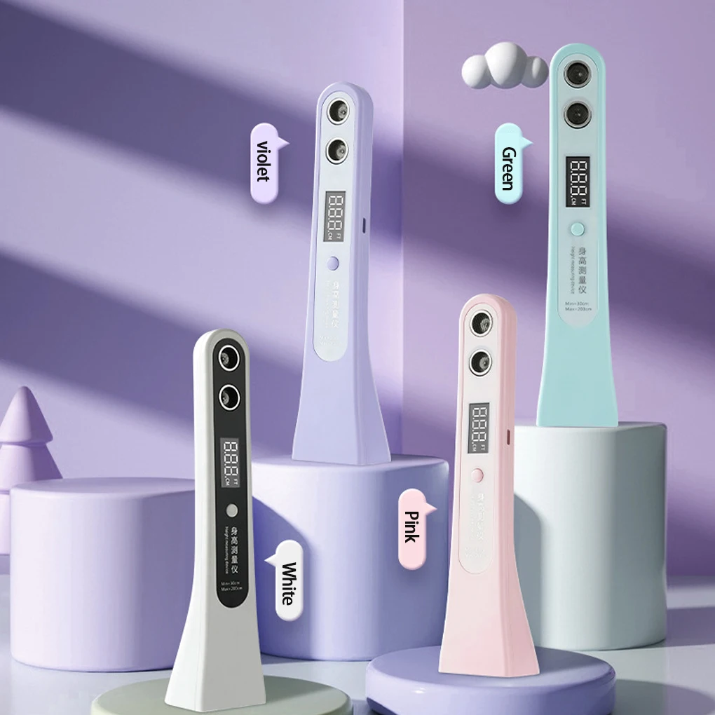 

Precision Measuring Device Adults Kids Stadiometer Digital Ultrasonic Height Measuring Ruler Household Instrument Accessories