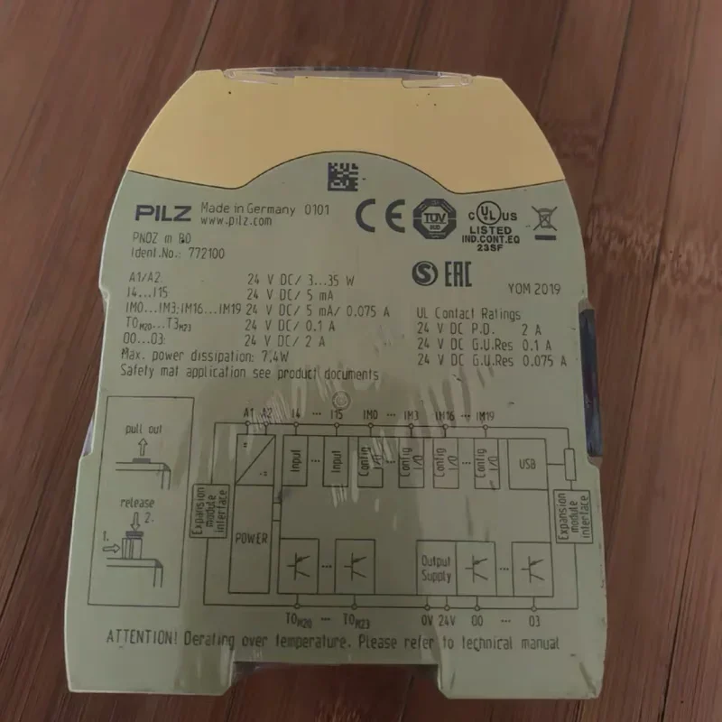 New And Original Pi Lz 772100 Safety Relay M B0