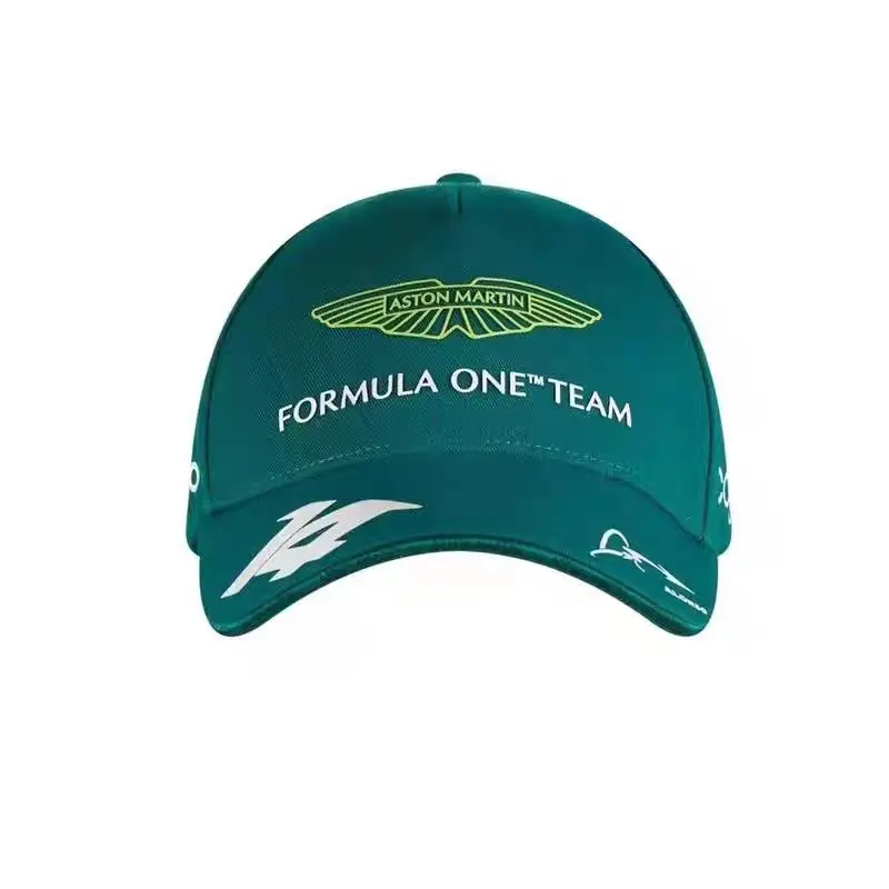 

2026 Popular Aston Martin Team Co-branded Curved Brim Hat, Driver's Same Style Sports Casual Sunshade Baseball Cap