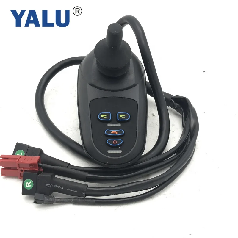 YALUMOTOR China Factory Sale 24V Electric Wheelchair DC Motor Handle Joystick Wheel Chair Drive Intelligent Universal Controller