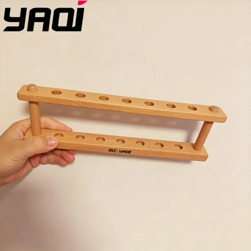 2026 Flash Sale！YAQi Beech Wood Razor Holder For Safety Razors