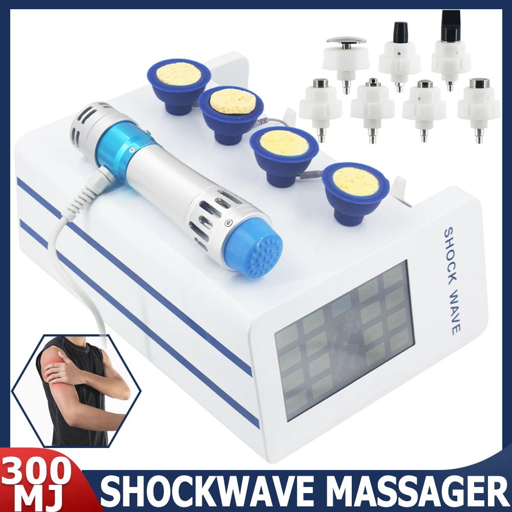 

EMS Shockwave Machine 300MJ For Erectile Dysfunction Shock Wave Therapy Machine Ankle Pain Relief ED Treatment Home Use Massager