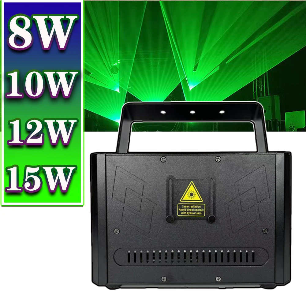 15W/12W/10W/8W Support Bluetooth RGB Animation DMX Scanner Laser Projector Wedding Dj Disco Party Christmas Stage Effect Lights