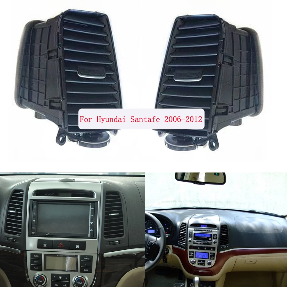 

HAOCHEN For Hyundai Santafe 2006-2012 AC Air Vent Outlet Dashboard air conditioning vent interior AC panel air condition grille