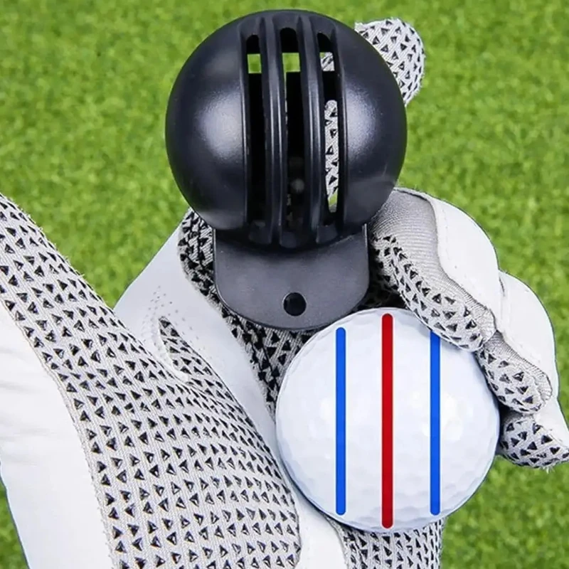 

Golf Ball Alignments Putting Marking Golf Clip Line Drawing Device Alignment Tool T-shaped Three Wire Clip Line Drawing Device