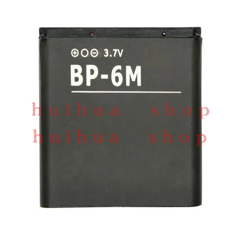 

Сменный литий-ионный аккумулятор BP-6M BP6M BP 6M, 1100 мАч, аккумуляторы для телефона Nokia 6233 6280 6288 9300 N73 N77 N93 N93S