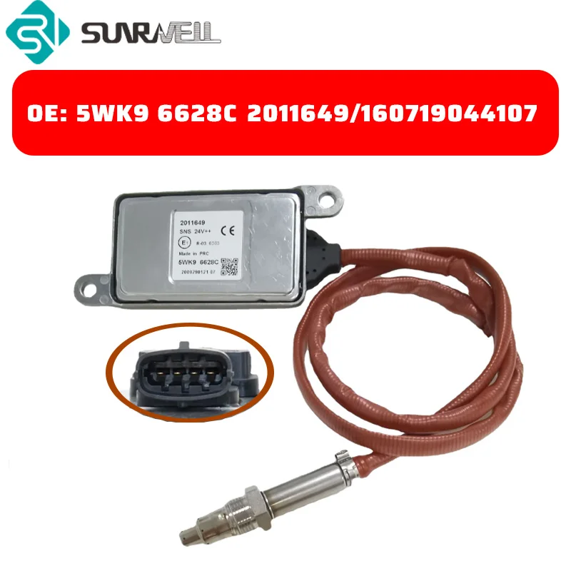 

2011649/160719044107 5WK96628C 5WK9 6628C High quality New NOX Sensor Nitrogen Oxygen Sensor For DAF Truck