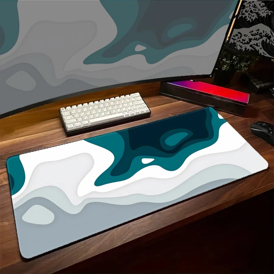 Fed Gaming mouse pads Stara Liquild Rubber Surface For Computer XXL Larget Mouse Pad Non-slip Desk Mat Colorful Mousepad
