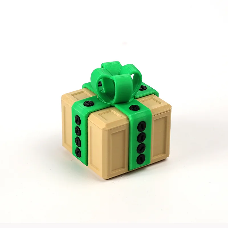 3D-gedruckte, lustige Streich-Überraschungsgeschenkbox mit komplexen und zeitverbrauchenden Schrauben.