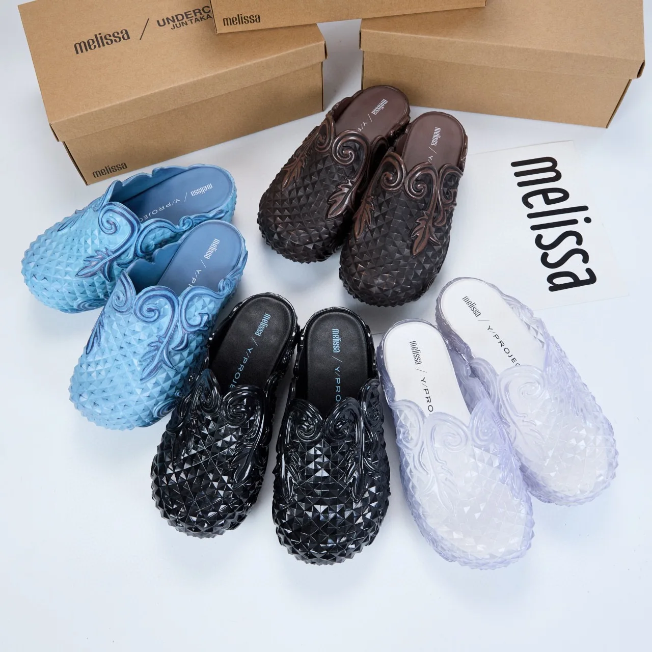 Melissa 2025 novo estilo de alta qualidade moda feminina salto alto plataforma flip-flops senhoras sapatos geléia menina clássico verão chinelo