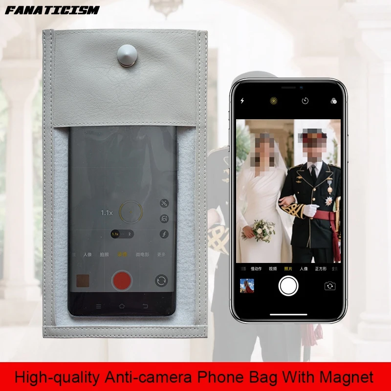 

Premium Anti-photo phone Bag, Middle Eastern wedding banquet anti-secret Photo Phone Pouch, Arab wedding anti-Camera Phone Bag