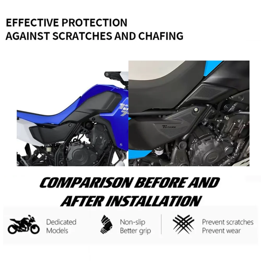 FOR Tenere 700 Adventure T700 2025 Waterproof Protective Sticker Motorcycle 3D Sticker Kit Motorcycle Sticker