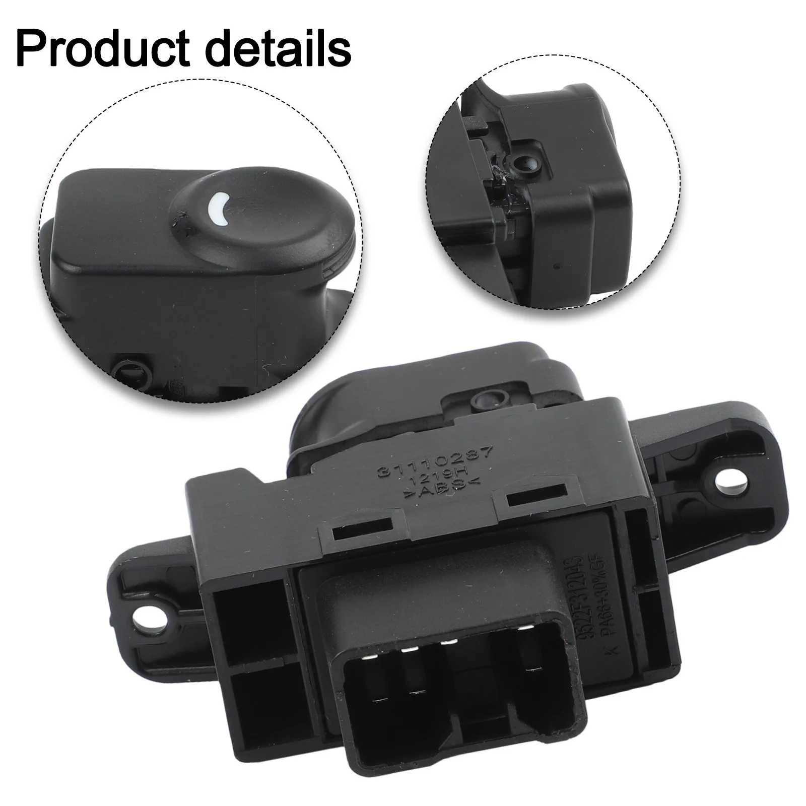 Replacement Module Power Window Switch Direct Replacement Easy Installation Electronic Components For Hyundai Accent 2011-2017