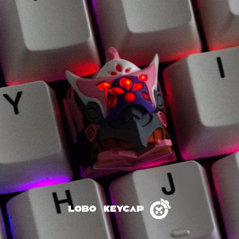 Keycap Bertema Anime Eva Cherry R4 Profil Resin Keyboard Mekanik Kustom Koleksi Kartun Esc Hadiah Liburan Keycap