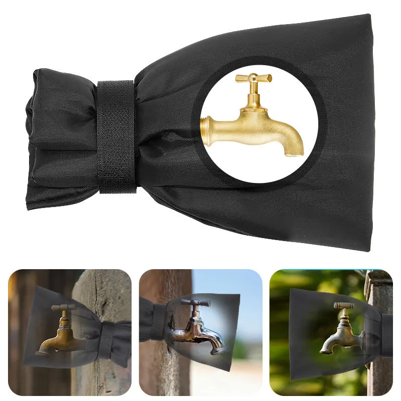 

Outdoor Faucet Cover Anti-Freeze Hose Bib Water Faucet Protector Frost Protection Cover Winter Saving Tap Frost Protective Cover