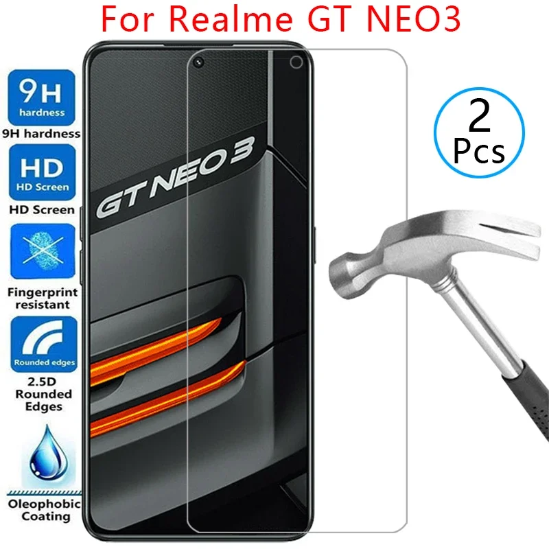 tempered glass case for realme gt neo3 cover on realmi g t neo 3 150w protective phone coque reame relme ralme realmy real me mi