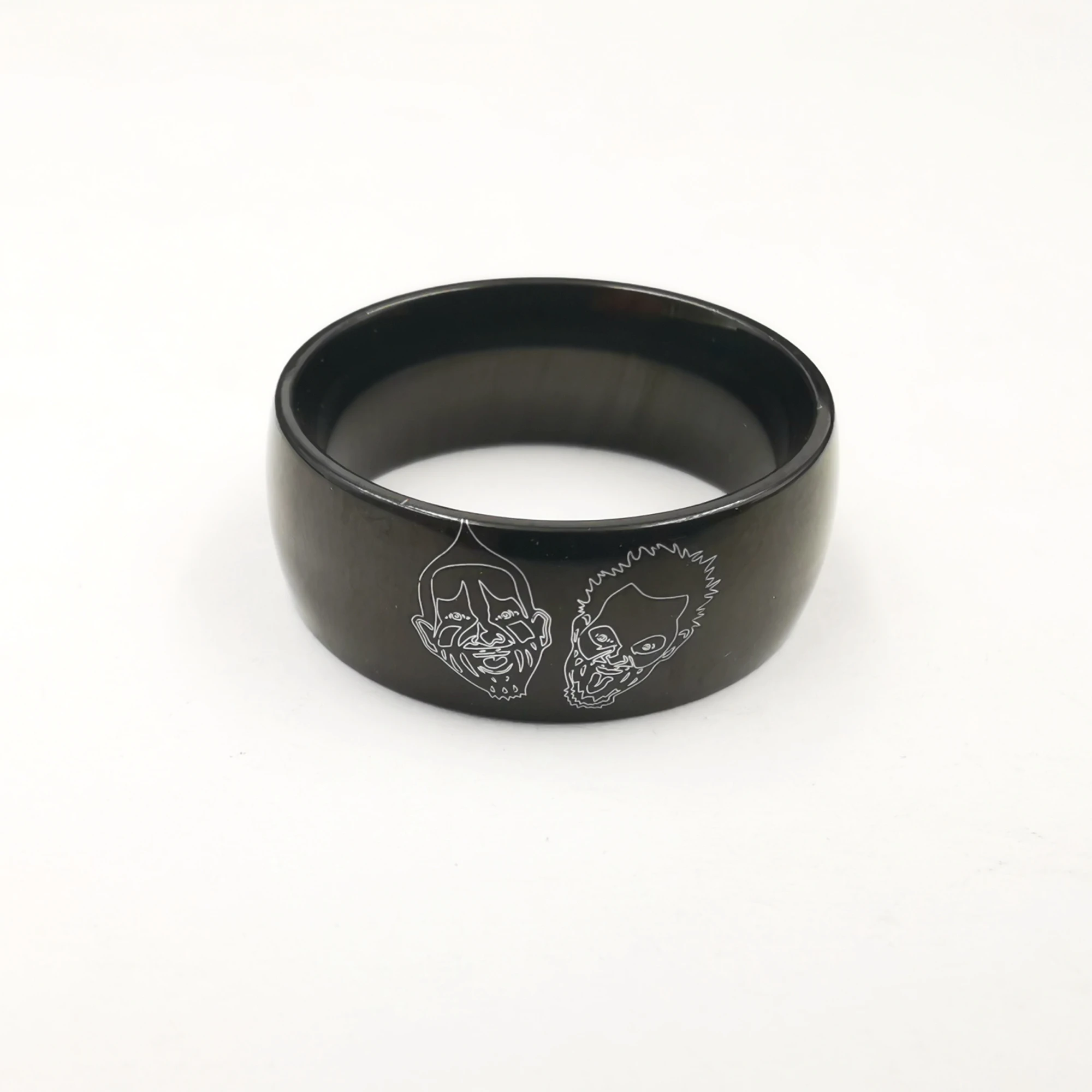 

Stainless Steel Ring ICP Crazy Jeckel Brothers Hatchetman Charm Logo for Mens 8-12#