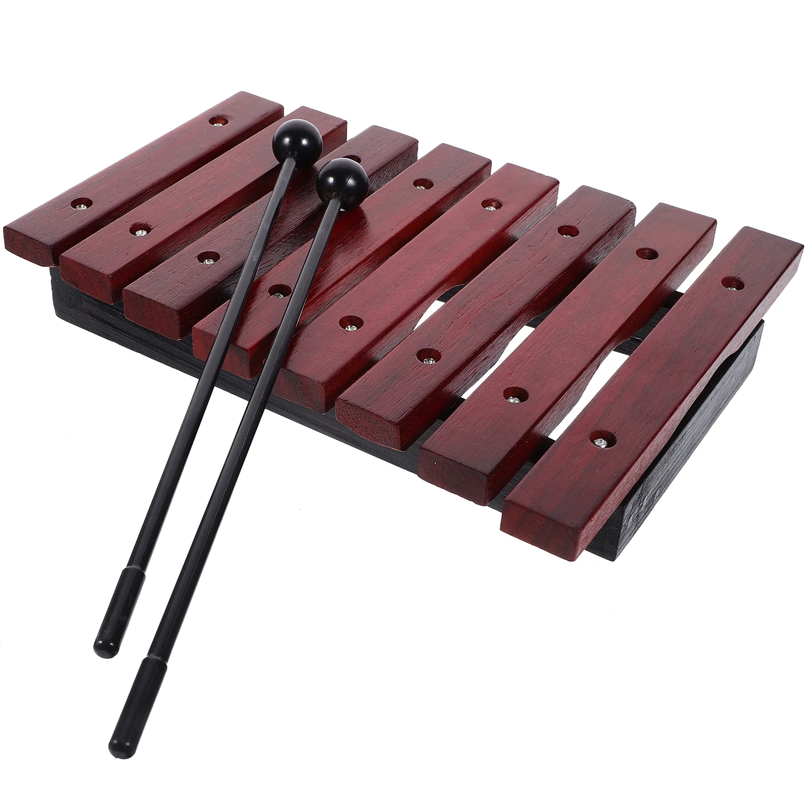 

1 set Eight Tone Wooden Xylophone Kids Musical Instruments Toddler Toy Percussion Preschool Education Red Piano