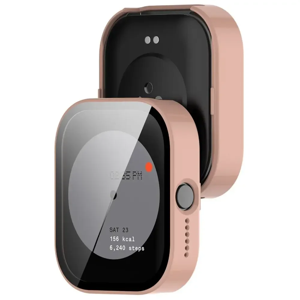 Vidrio templado HD + funda de PC para CMF Watch Pro, carcasa protectora de pantalla de parachoques de cobertura completa para CMF de Nothing Watch Pro, accesorios
