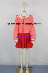 AzuManga Daioh Cosplay Costume girl school Uniform acgcosplay costume