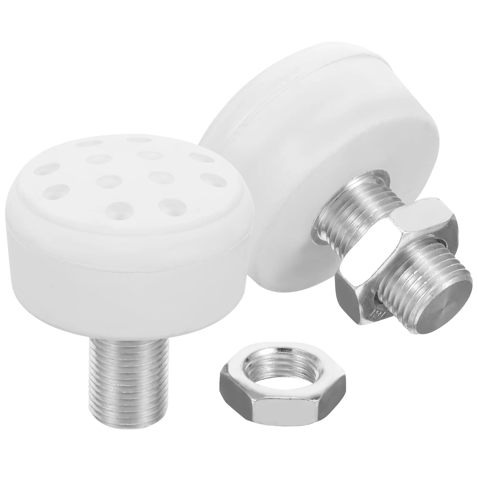 

2 Roller Skate Brakes White Honeycomb Stoppers Toe Base Plate Durable Parts Skating Accessories Resistance Firm Grip