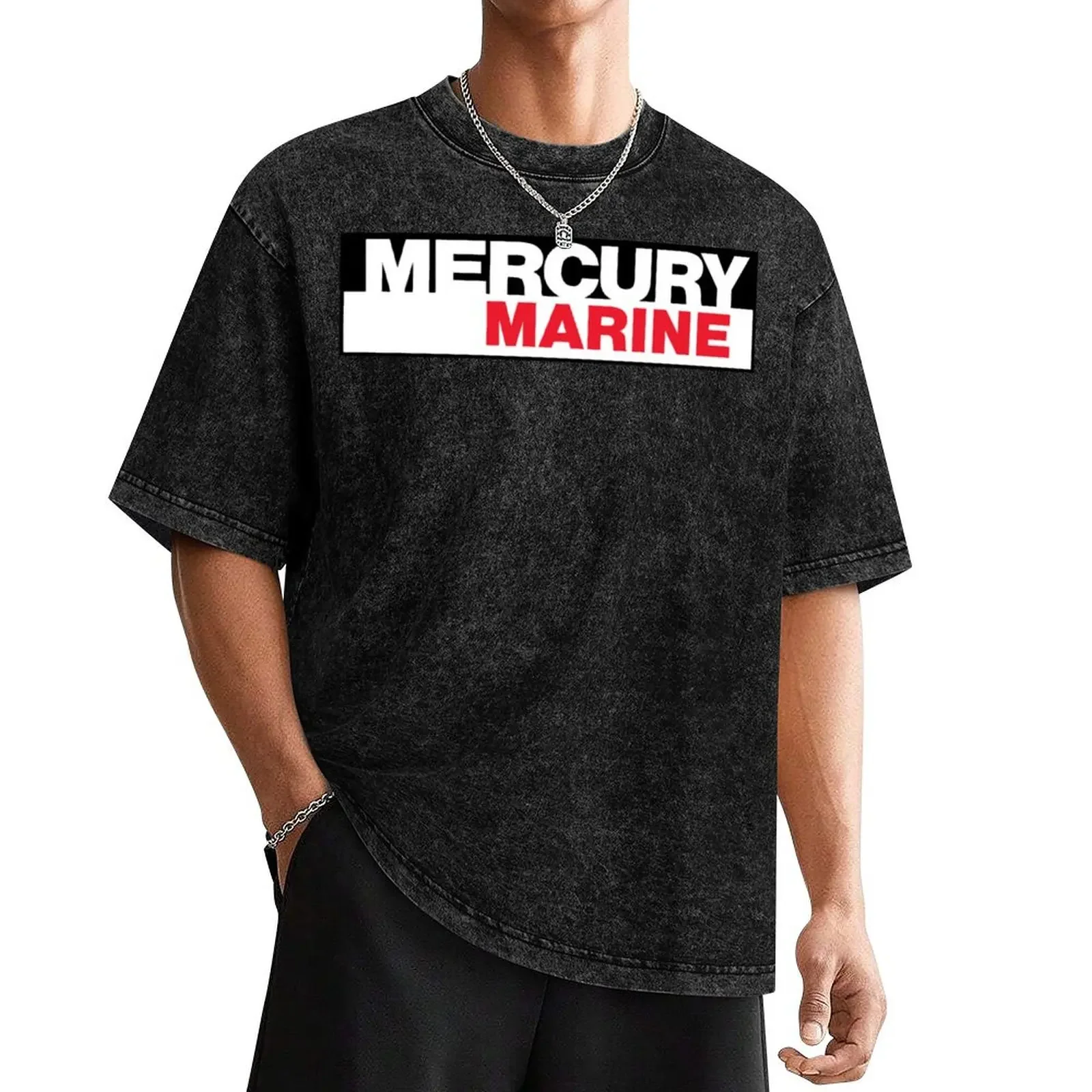 

80'S Classic Kiekhaefer Mercury Marine Outboards Logo T-Shirt man t shirt summer tops blanks T-shirts for men cotton