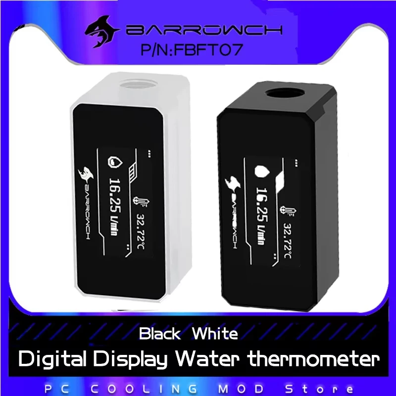 

Монитор водяного охлаждения Freezemod для ПК, OLED-температура + поток, 2 в 1, водяное охлаждение, расходомер, термометр, сигнализация