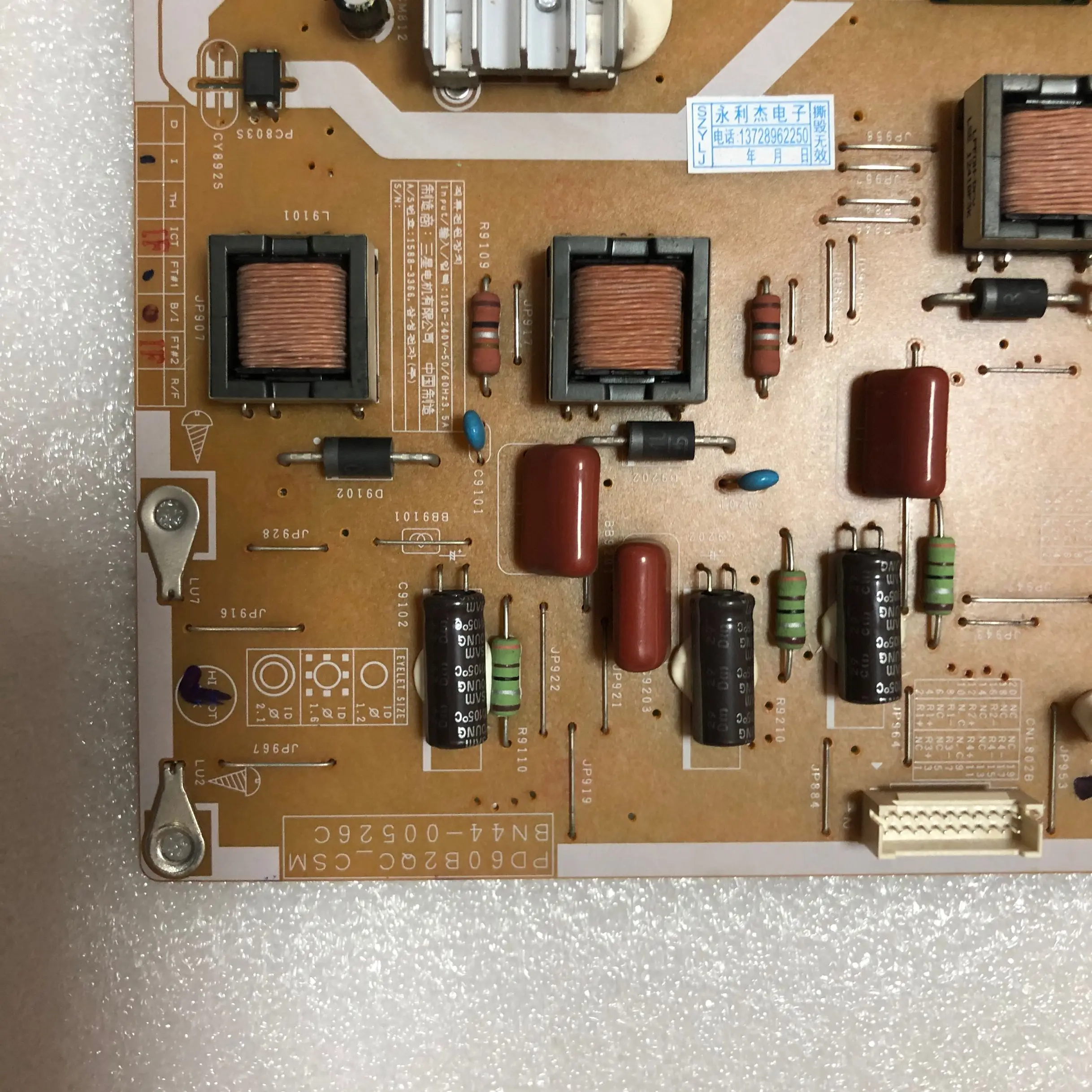 Original PSLF161Q04N PD60B2QZ-CSM BN44-00526B BN44-00526A BN44-00526C power board spot