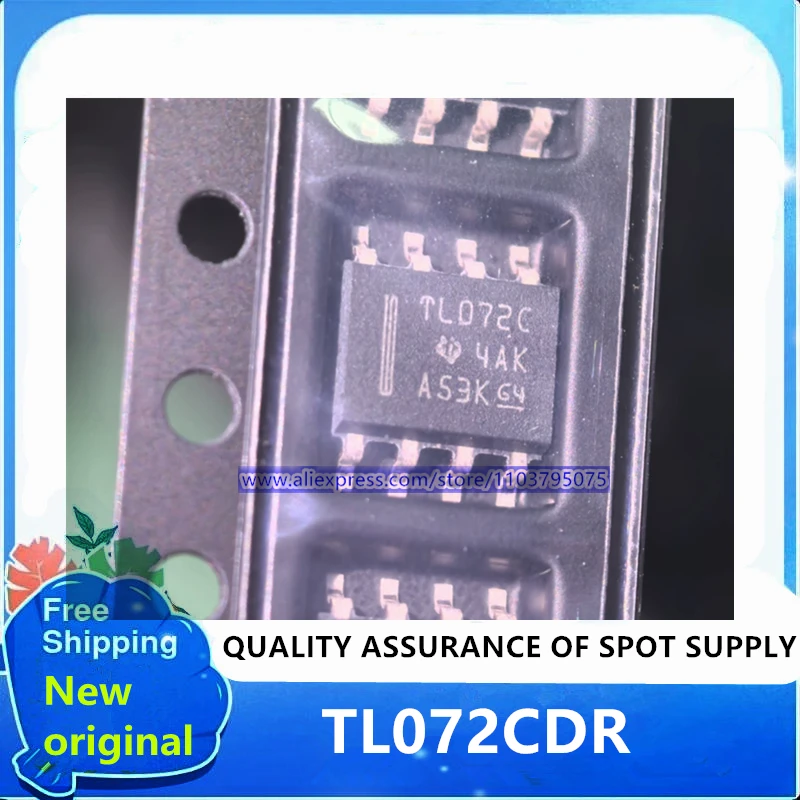 

50 шт./лот TL072C TL072CD TL072CDR SOP8 100% новый оригинал в наличии