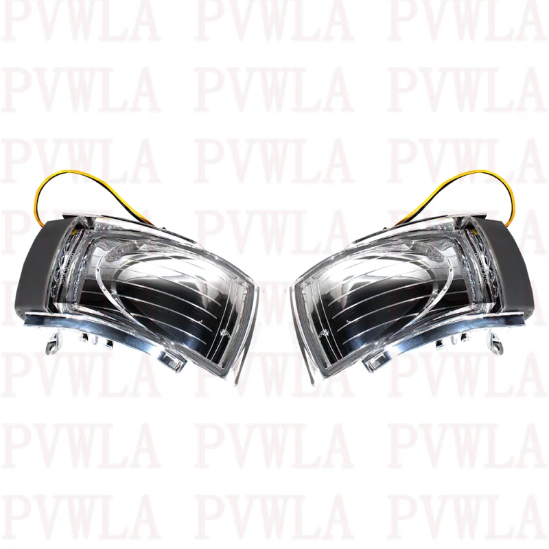 Pair LED Mirror Turn Signal Lights Indicator 1C0949101E 1C0949102E For VW Beetle 2006 2007 2008 2009