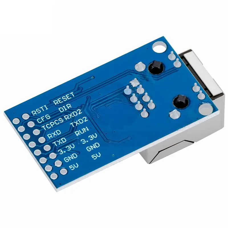 B27B CH9121 TTL To Ethernet Converter Module 10/100Mbps, For STM32 MCU, Supports RS232 RS485 Serial Port Communication