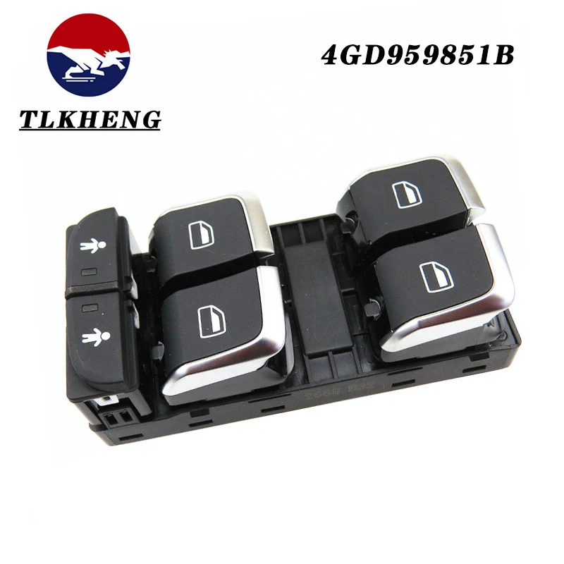 

4GD959851B Master Power Window Control Switch Button Lifter Regulator New For Audi A6 S6 C7 A7 A8 TT Car Accessories