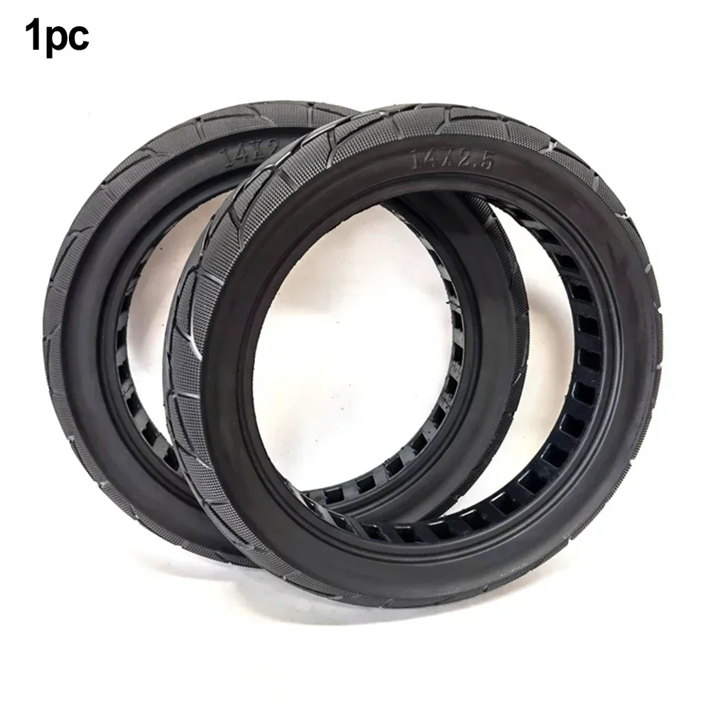 14 Inch 14x2.50 Solid Tire Electric Bike Solid Tire 2.50-10 No-inflation Tyre For Electric Vehicle Shock-absorbing Tyre