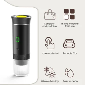 Xiaomi-Mijia 3 في 1 آلة قهوة إسبريسو كهربائية محمولة لاسلكية ماكينة صنع القهوة للسيارة والمنزل التخييم مسحوق كبسولة أعلى 12 مبيعات لماكينات القهوة Xiaomi - رقم 8