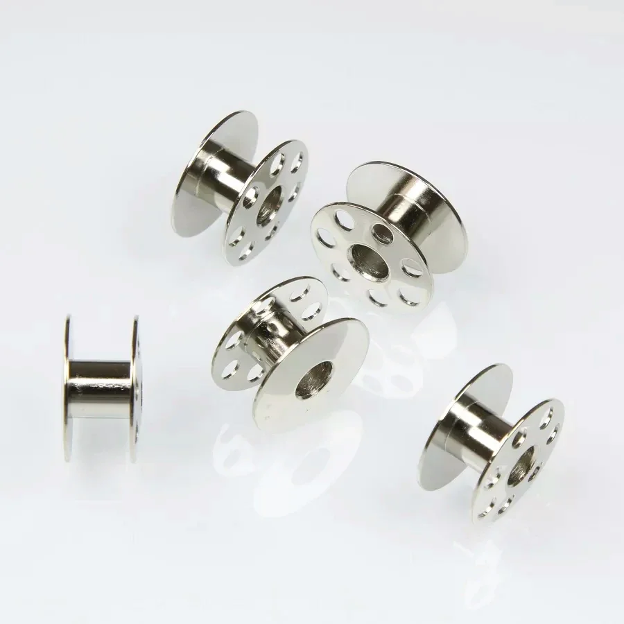 10pcs New Metal Bobbins # 503855 for Elna 500, 500 Electronic, Air Electronic 38, Air Electronic 39, Air Electronic 58