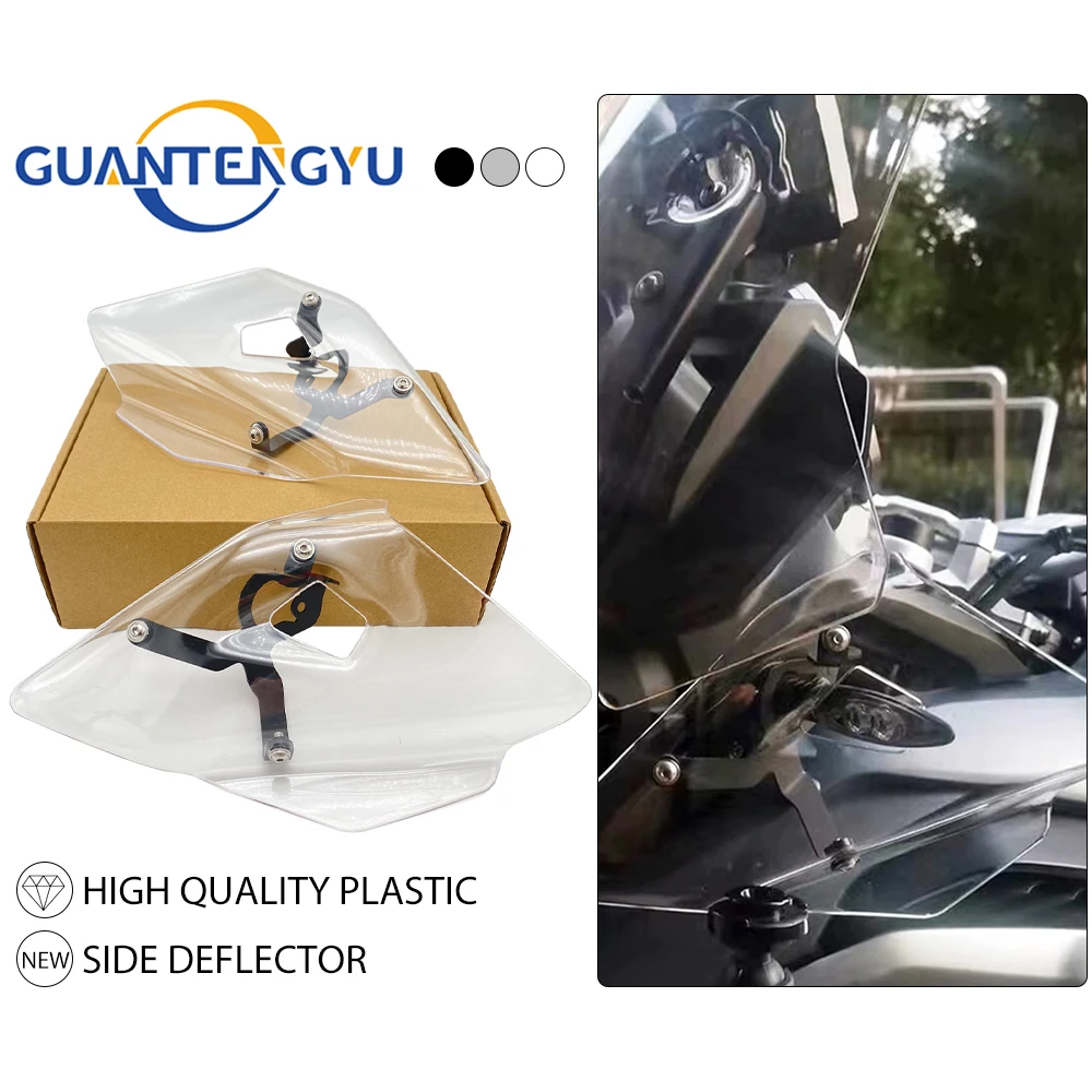 For BMW R1250GS Adventure R1200GS LC R 1200 GS 1250 Adv R1200 R1250 Motorcycle Side Wind Deflector Windscreen Spoiler Windshield