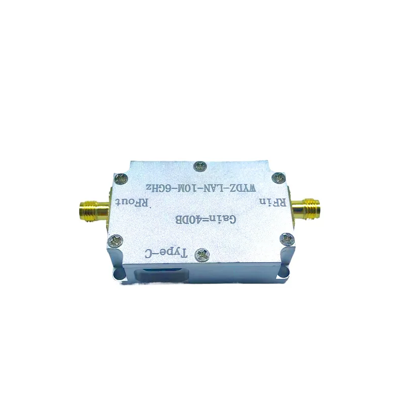 High Flatness Amplifier 10M-6GHz Gain40DB RF Signal Driving Or Receiving Front End Manufacturer