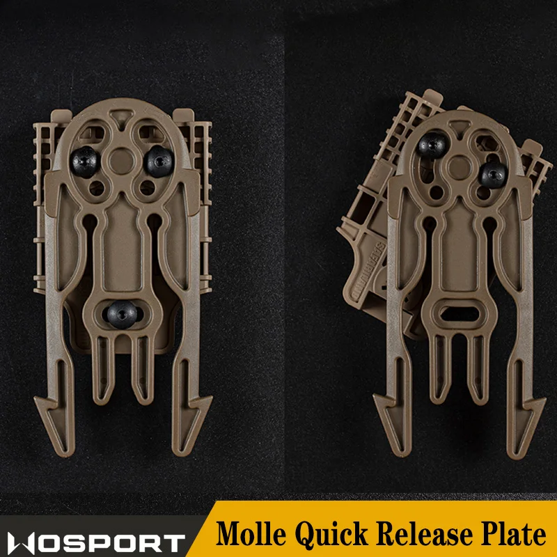 QLS 19 Adaptador de Placa con Liberación Rápida MOLLE para Chest Rig